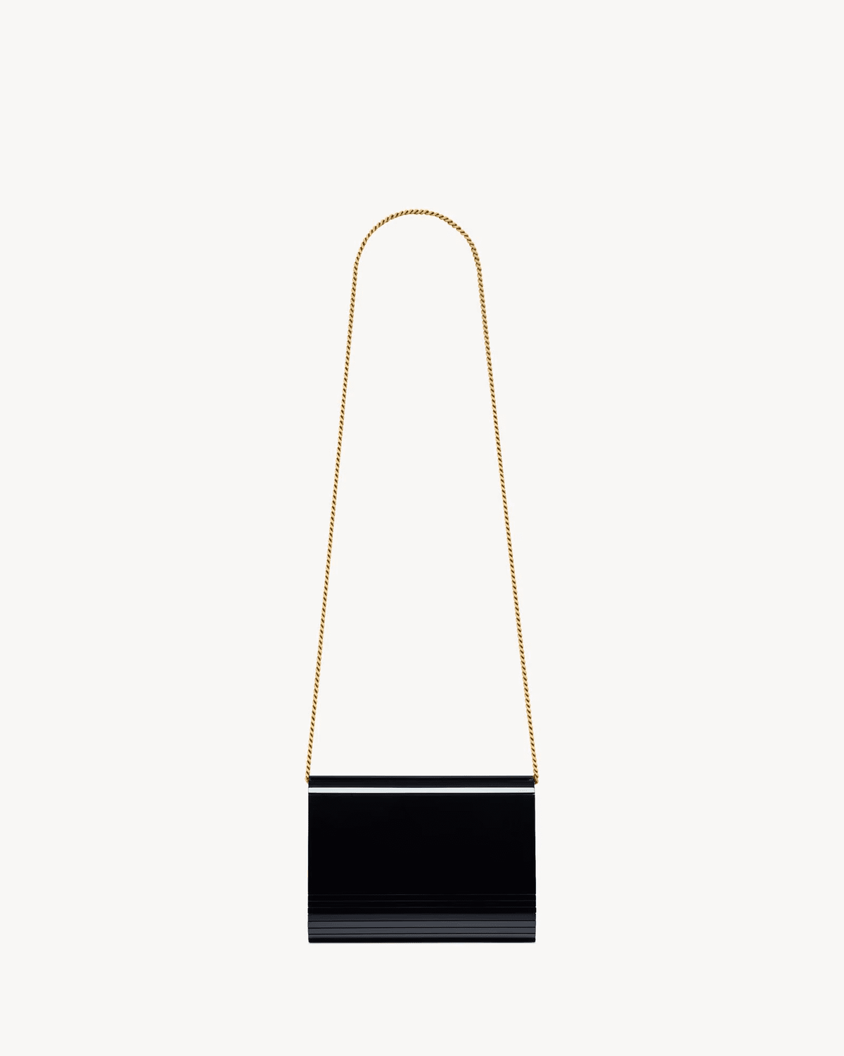 Saint Laurent VICKY MINAUDIÈRE in PLEXIGLAS