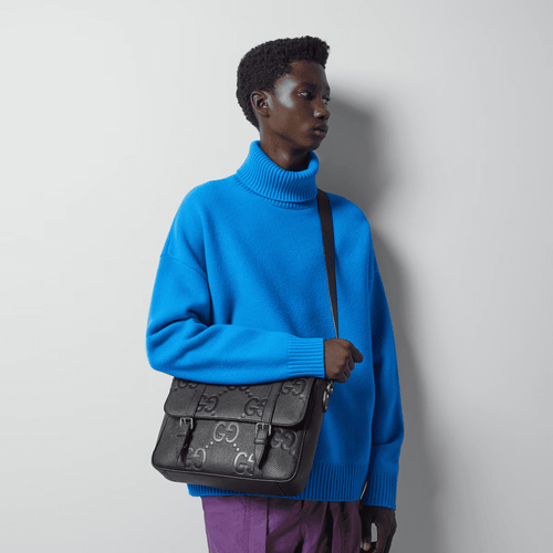 GUCCI Jumbo GG medium messenger bag
