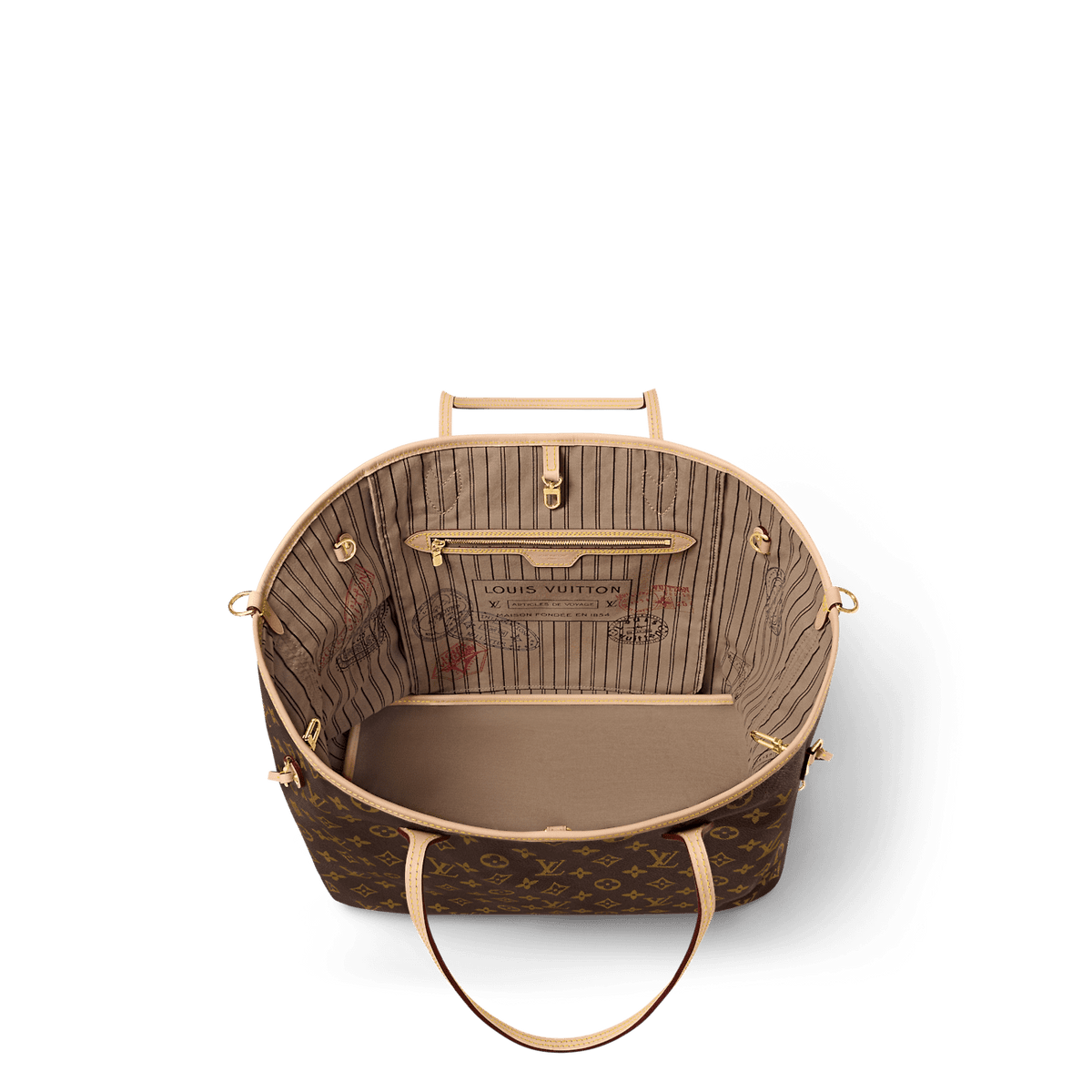 Louis Vuitton M11948 Neverfull Bandoulière Inside Out GM