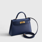 Hermès Kelly Mini Epsom Blue Navy Gold Hardware