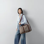 GUCCI MEDIUM DUFFLE BAG WITH WEB