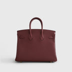 Hermès Birkin 25 Togo Rouge Sellier Retourne Gold Hardware