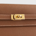 Hermès Kelly To Go Epsom Gold Gold Hardware